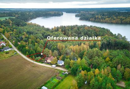 Działka w sąsiedztwie jeziora nowa wieś ostródzka