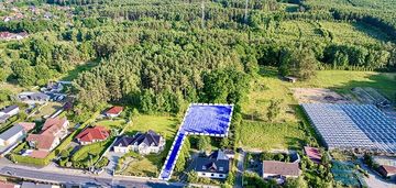 Na sprzedaż działka pod lasem 1.369 m²