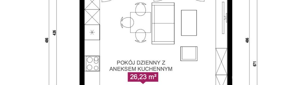 Prestiżowe, fuzja, w samym centrum, 2 balkony