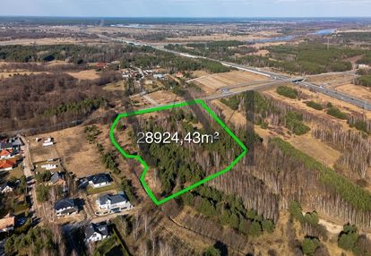 Działka budowlana 28924m2, skuszew, gmina wyszków.