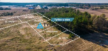Piękna działka granicząca z lasem w stężycy