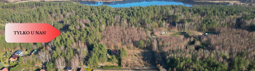 Działka o pow. 2500 m2 nad jeziorem !