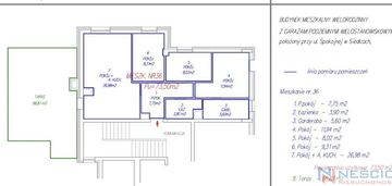 Mieszkanie w centrum z dużym tarasem 70 m²