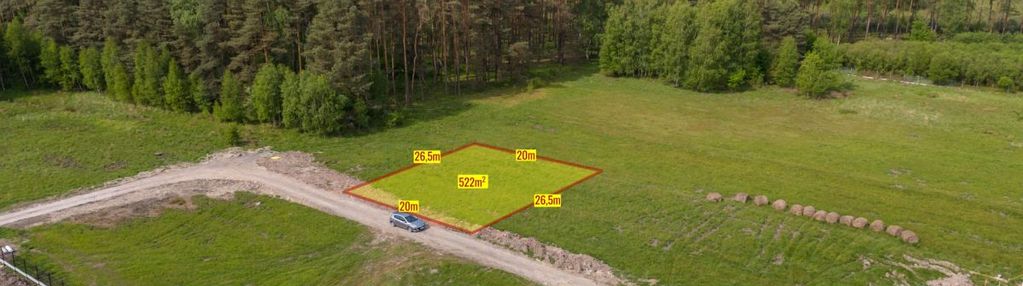 Działka pod lasem koszęcin 531 m2 (ostatnie 3)