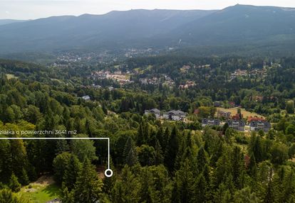 Działka na zboczu gór izerskich