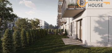 2 pokoje, z ogrodem!