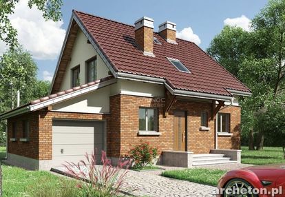 Dom w stanie surowym zamkniętym 118 m2