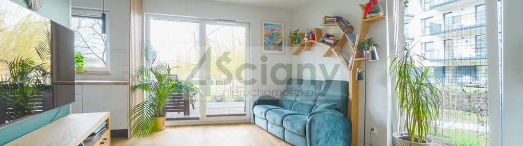 Zielona białołęka - apartament z ogródkiem