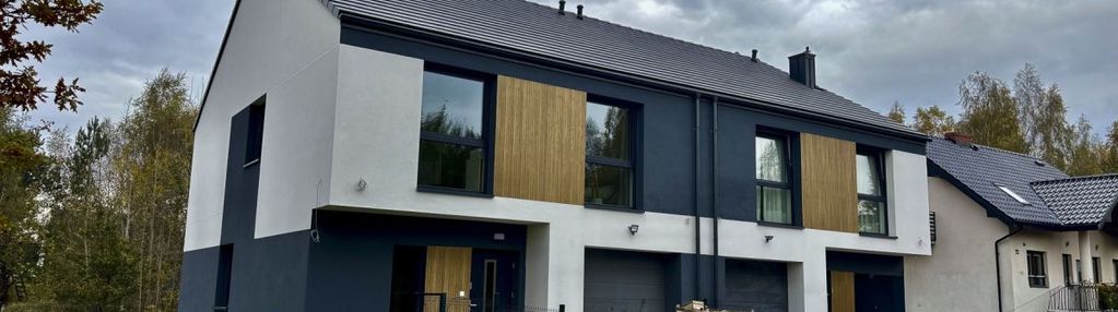 Nowoczesny dom w zabudowie bliźniaczej|bez pcc 2%