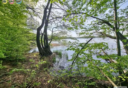 Działka z linią brzegową nad jeziora salinko