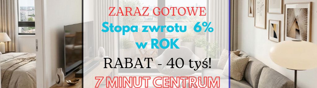 Zaraz gotowe⚡blisko centrum⚡rabat -40 tyś⚡0%pcc