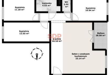 40-metrowy openspace, wszystkie sypialnie pow.10mkw, atrakcyjna cena