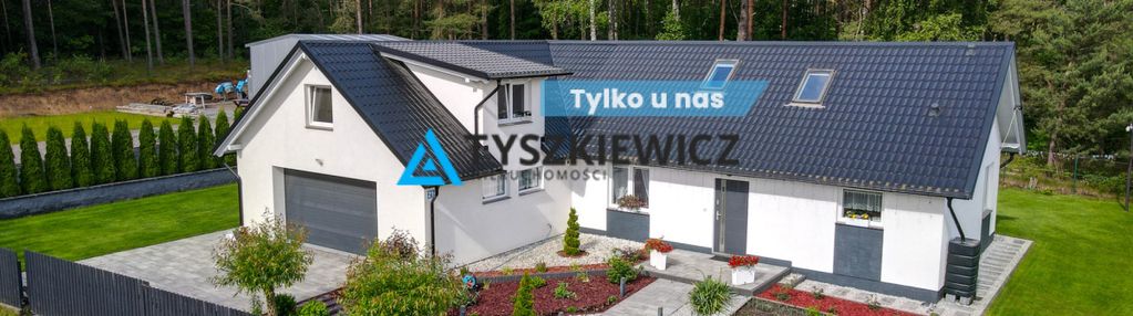 Dom przy lesie, garaż na 2 auta, piękny ogród