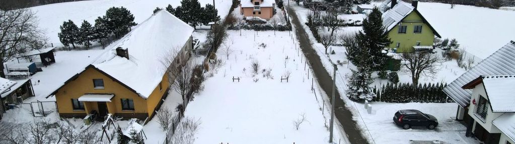 Wielka wieś urocza działka budowlana