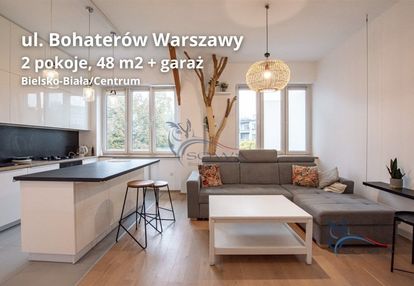 Bohaterów warszawy, 2 pokoje + garaż.