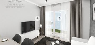 Mieszkanie 39,43m2 + ogród 13,34m2+taras 3,6m2/wrocław, kleczków
