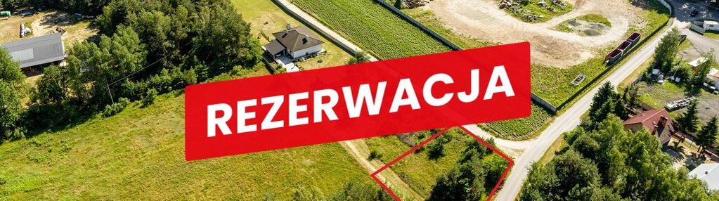 Na sprzedaż działka budowlana - żdżary (czarna)