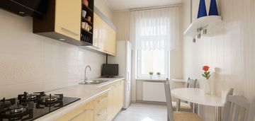 Duże mieszkanie w kamienicy do aranżacji balkon