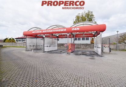 Działka z myjnia samochodową ok 1615m2, jędrzejów