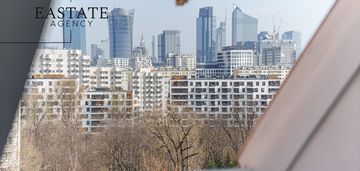 Przestronne 3 pokoje na poddaszu | metro | widok