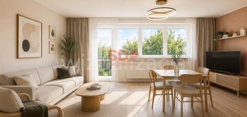 3 pokoje | osobna kuchnia | dwustronne | blisko centrum | balkon