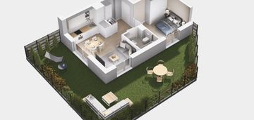 Ogród 68m2 !!! gotowe | garaż - 1000zł | 0%