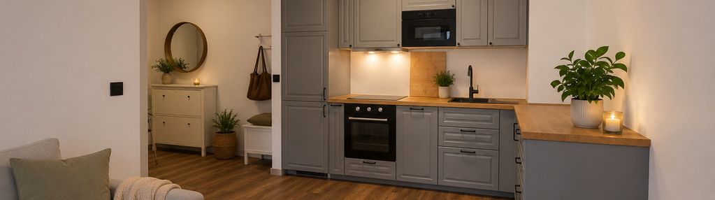 Nowoczesne 2 pokoje na parterze, 37 m², ogródek!