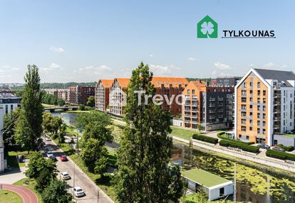 Widok na motławę - 550m od mostu stągiewnego
