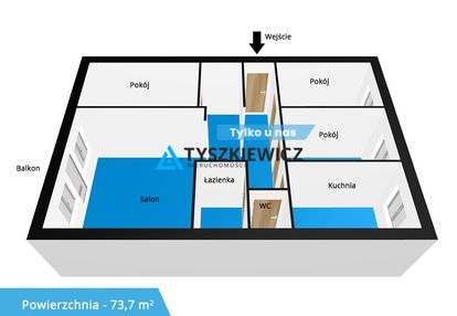 Mieszkanie  4 pokojowe do remontu gdańsk chełm