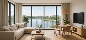 Nowy apartament z tarasem 15 m² | widok na balaton