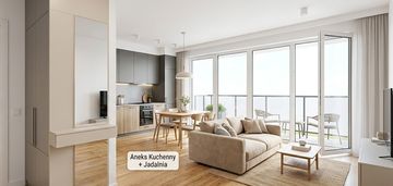 Nowoczesne mieszkanie | smart house | lawendowe