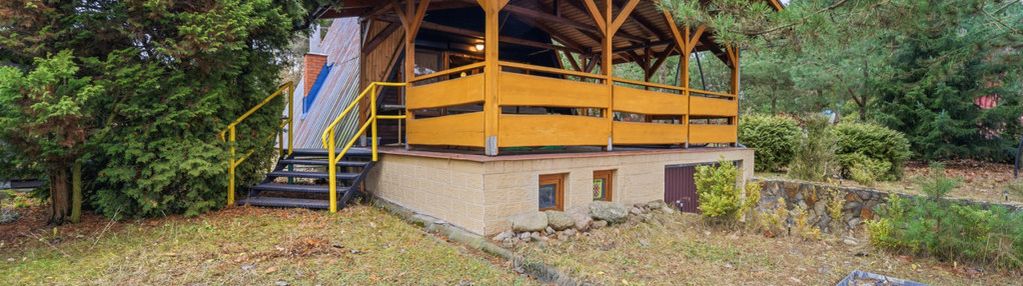 Wyjątkowy dom letniskowy nad jeziorem przeczyckim