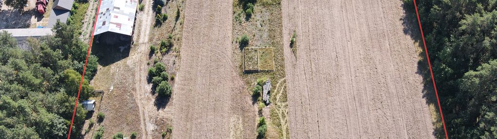 Działka, siedlisko 1,6 ha z budynkiem i wiatą