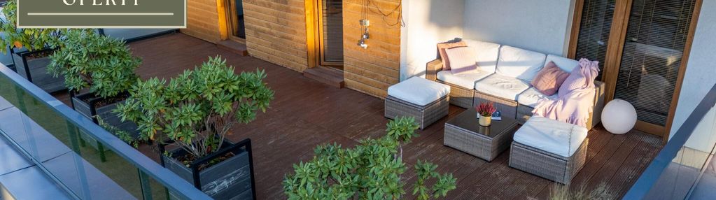 Premiera! gustownie urządzone 3-pokojowe z 44m2 tarasem! przy bagrach.