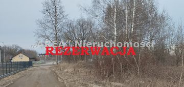 Działka pod zabudowę produkcyjną i usługową