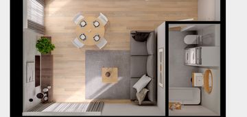 ⭐kawalerka z balkonem+ parking 1000 zł inwestycja⭐