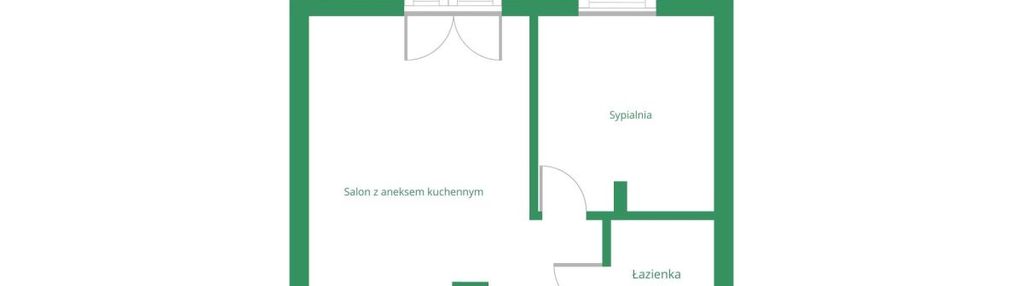 Wyposażone 2-pokojowe mieszkanie | balkon | winda