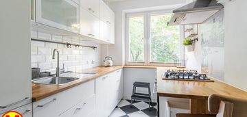 2 oddzielne pok. 48m2 + ogródek 40m2 metro imielin