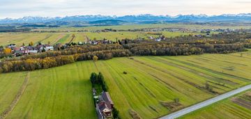 Działka rolno-budowlana w czarnym dunajcu