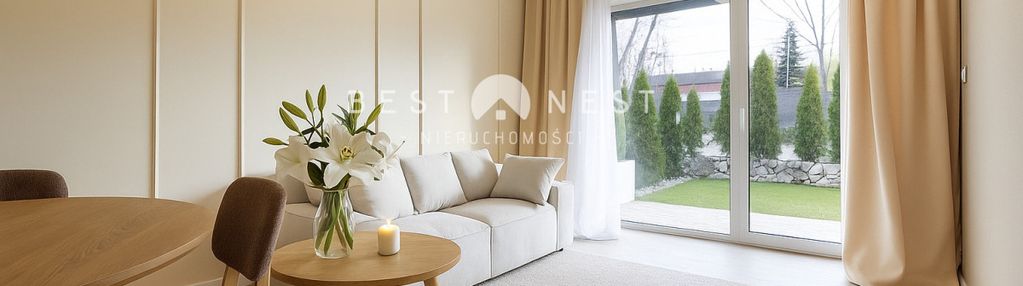 Piękne mieszkanie z ogródkiem plus 3 miejsca park.