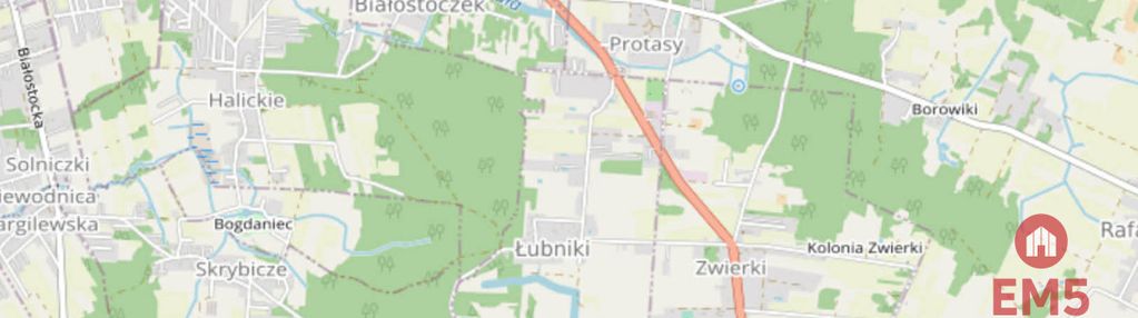 Działka pod lasem blisko białegostoku