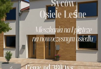 Nowe mieszkania 56 m2, syców.