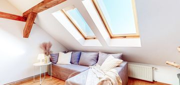 Klimatyczne 2 pokoje/duża przestrzeń/bednarska