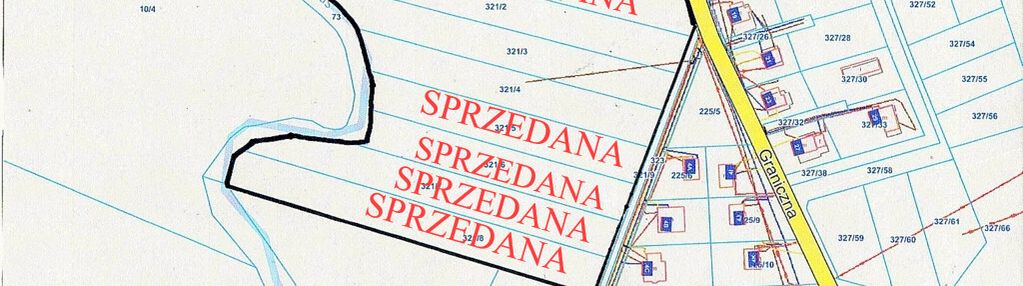 Działki budowlane - ul. graniczna!
