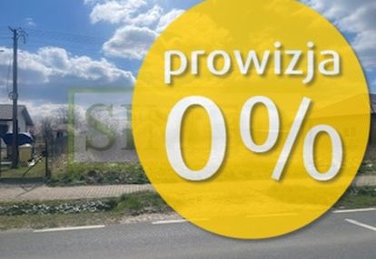 Działka budowlana przy drodze asfaltowej