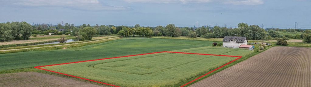 Orunia- duża działka bez mpzp