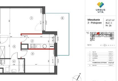 2 pokoje l osobna kuchnia | skm ursus 500m