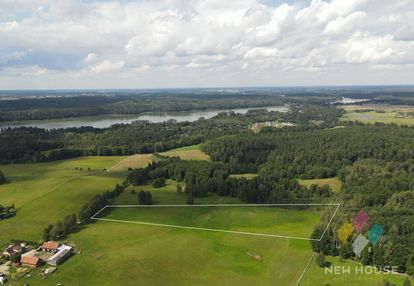 Działka z widokiem na las, w pobliżu jezior