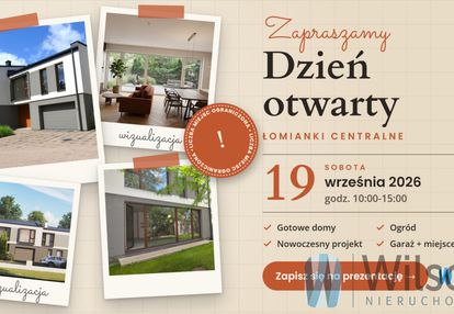 Dom_5 pokoi_ ogród_ duży garaż_łomianki centralne