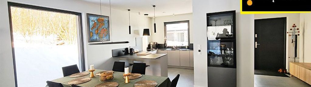 Nowoczesny dom z fotowoltaiką i rekuperacją 106 m2